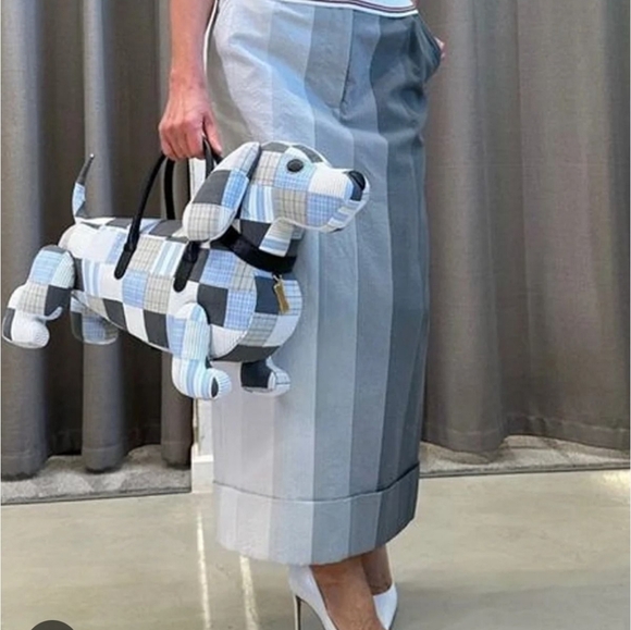 Brand New Midi Length Skirt Only Multi Tone Gray - Picture 2 of 4